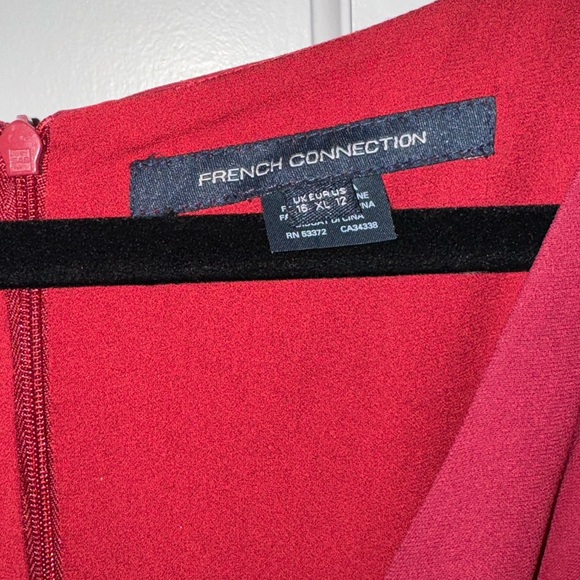 French connection red jumpsuit - Picture 8 of 8